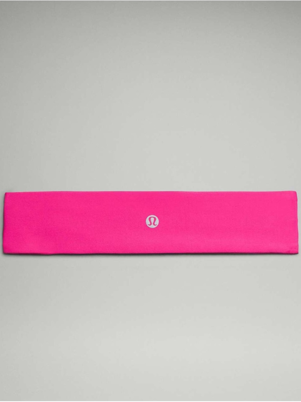 Lululemon Hot pink Magenta Cotton Non-Slip Grip Yoga Running Active Headband